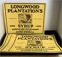 10 old Stock and use Black Americana syrup labels