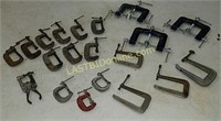 20 Assorted Clamps
