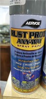 4 Cans Rust Proof Dark Grey