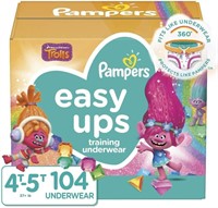 Pampers Easy Ups Training Pants, Size 6 104ct