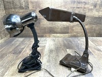 (2) Desk Lamps