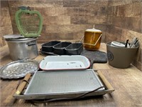 Enamel Pan, Pot, Ice Bucket, and More Kitchen