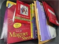 Printer Paper, Photo Paper, Magnet Sheets, and