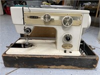 Alco Sewing Machine and Case (unknown working