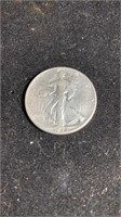 1945 Walking Liberty half dollar