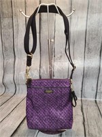 Coach Purple Snake Print Cross Body