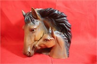 Beautiful Vintage Napcoware Horse & Foal Planter