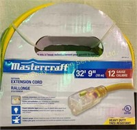 Mastercraft Extension Cord 10 Metre / 12 Gauge...