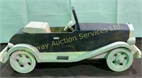 Handcrafted Wooden Car  14" Long x 5" Wide
