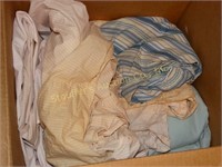 Asst. linens, sheets, afgans, etc. (some show