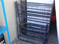 2 Twin metal bed frames or 1 Queen