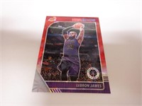 2019-20 HOOPS LEBRON JAMES RED CRACKED ICE PRIZM