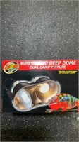 Mini Combo Deep Dome Dual Heat Lamp