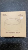PetFactor Heated Pet Bowl- Purple