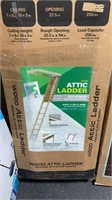 Wood Attic Ladder
