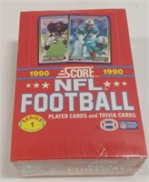 Sealed 1990 NFL Football Card Box