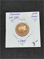 Nice 1998 Canada Proof 1 Cent Coin