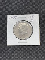 1971 D Kennedy Half Dollar MS High Grade