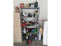 Shelf and Contents, Garage Supply