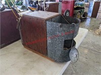 Wood Ice Fishing Box