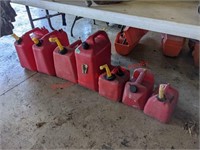 7 Gas Cans