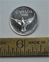 Canada Post "Peace Dove" coin