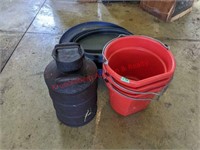 Fuel Can, Feed Buckets