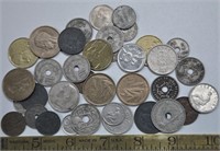 Vintage Belgium coins