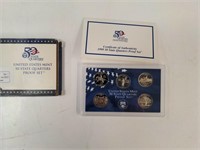 1999 US Mint 50 States Quarters Proof Set