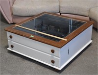 Coffee table display cabinet,  MDF - info