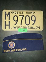 1979 BURLINGTON WI. AMERICAN LEGION CAP, >>>