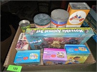 BL- VINTAGE TOYS, NEWER GAMES, PUZZLES>>>