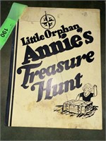 VINTAGE LITTLE ORPHAN ANNIE'S TREASURE HUNT>>>
