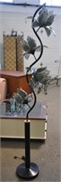 Vintage lotus floor lamp, tested - info