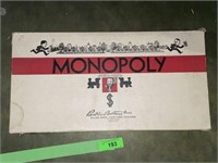 VINTAGE MONOPOLY BOARD GAME 1952