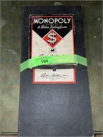 VINTAGE MONOPOLY BOARD GAME 1935, BLACK BOX>>>