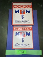 VINTAGE MONOPOLY BOARD GAME 1946, BLUE BOX>>