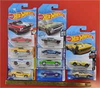 10 vintage Hot Wheels collectibles