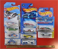 10 vintage Hot Wheels collectibles