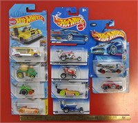 10 vintage Hot Wheels collectibles