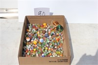 FLAT OF OLD MARBLES, SHOOTERS