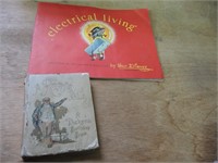 1905 DICKENS BIRTHDAY BOOK AND 1945 DISNEY BOOK