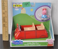 Peppa Pig Little Red Car toy - new