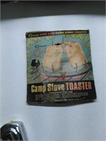 Vintage camp stove toaster