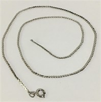 Sterling Silver Chain Necklace