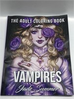 THE ADULT COLORING BOOK "VAMPIRES"