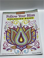 FOLLOW YOUR BLISS COLORING BOOK THANEEYA McARDLE