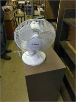 Oscillating fan, works