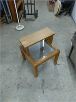 End table and stool