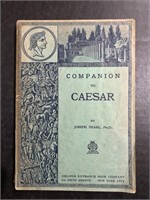 1927 COMPANION TO CAESAR BY JOSEPH PEARL